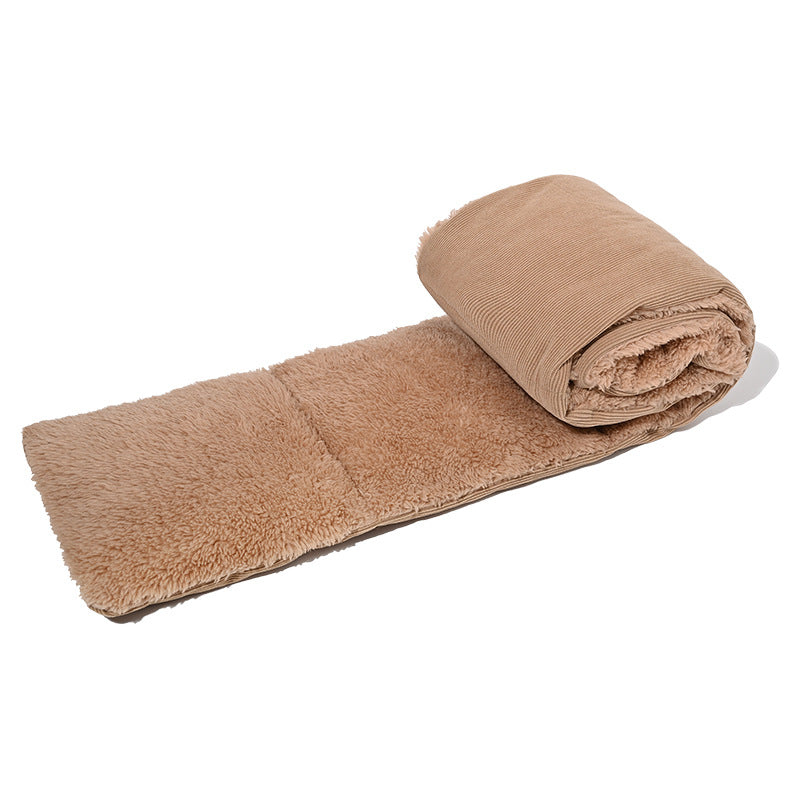 Corduroy Cross Scarf: Warm & Stylish Neck Protection Additional Image 6