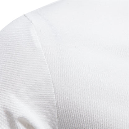 Embroidered Deer Lapel Polo Shirt - Premium Cotton Additional Image 6