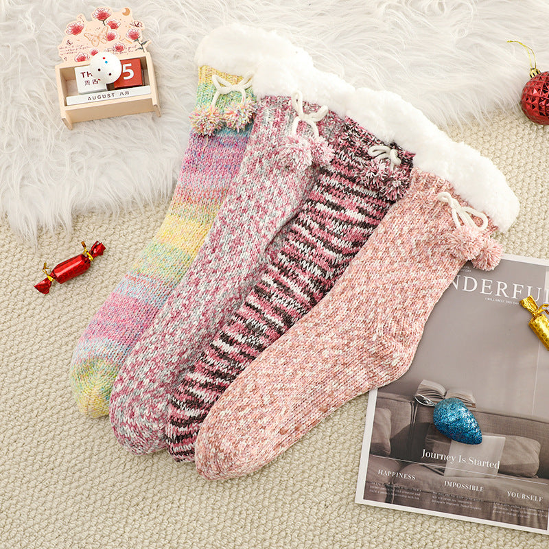 Cozy Chenille Non-Slip Floor Socks Additional Image 6