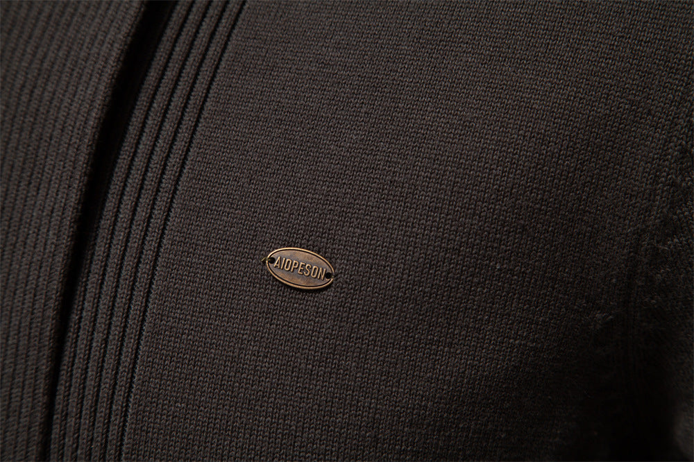 Men's Premium Business Cardigan Sweater Additional Image 6