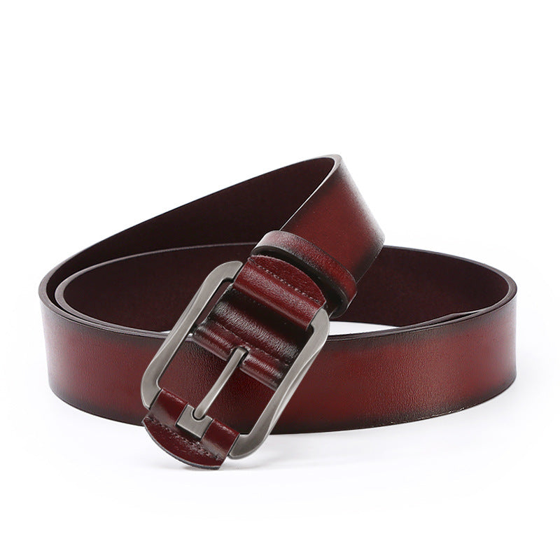 Men's Leather & TPU Business Casual Belt - Pin Buckle Additional Image 6