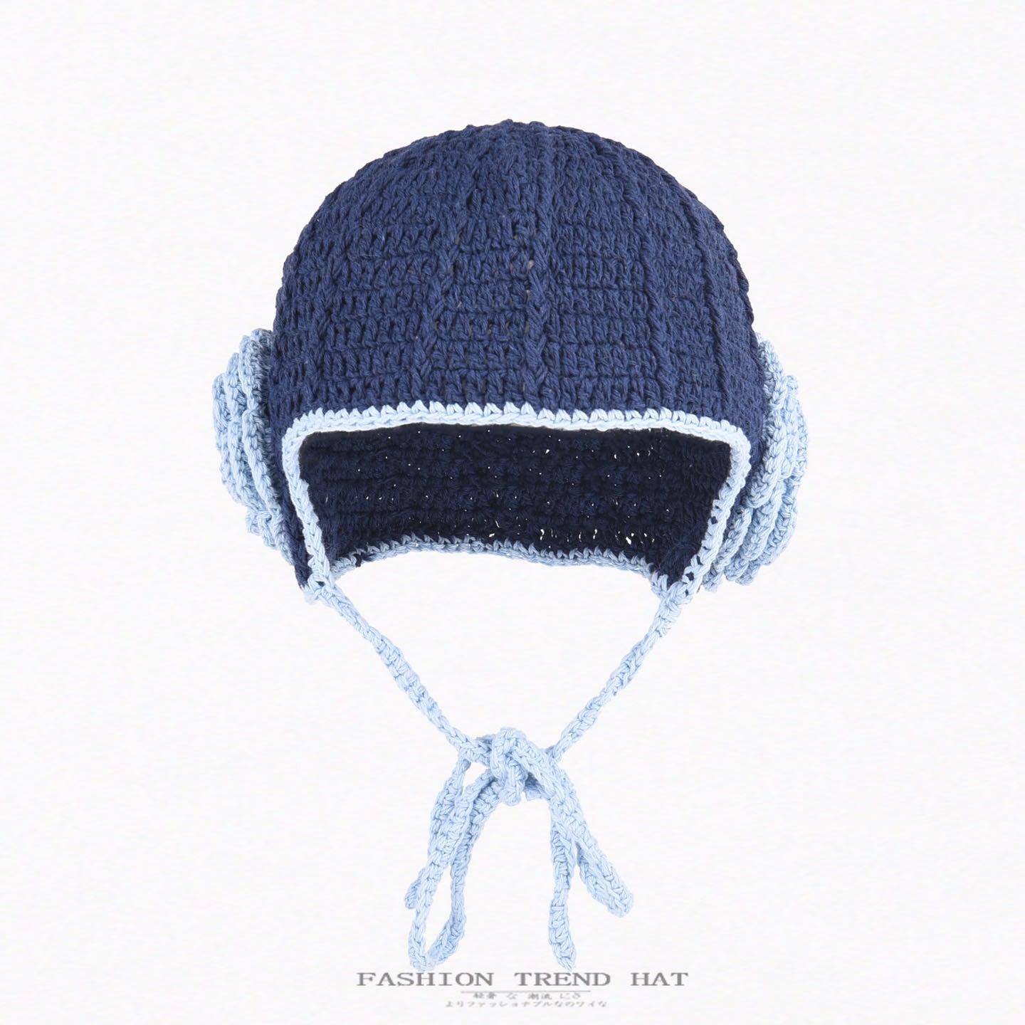 Hand-Knit Floral Beret: Cozy Retro Winter Hat Additional Image 6