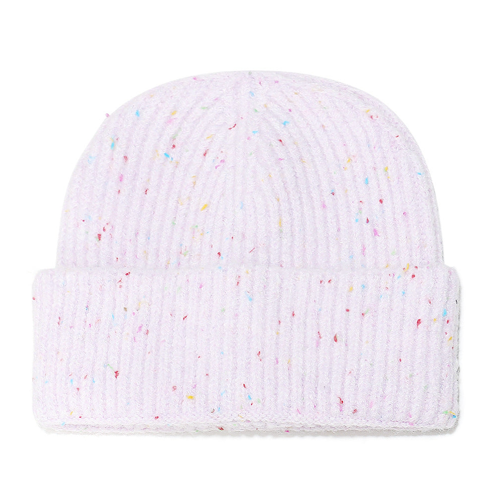 Cozy Multicolor Knit Beanie - Vibrant & Warm Additional Image 6