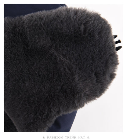 Men's Waterproof Fleece Lei Feng Winter Hat Additional Image 6