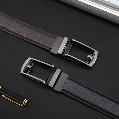 Reversible Faux Buckle Leather Belt for Men Additional Image 6