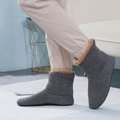 Men's Fleece-Lined Non-Slip Socks: Ultimate Indoor Warmth Additional Image 6