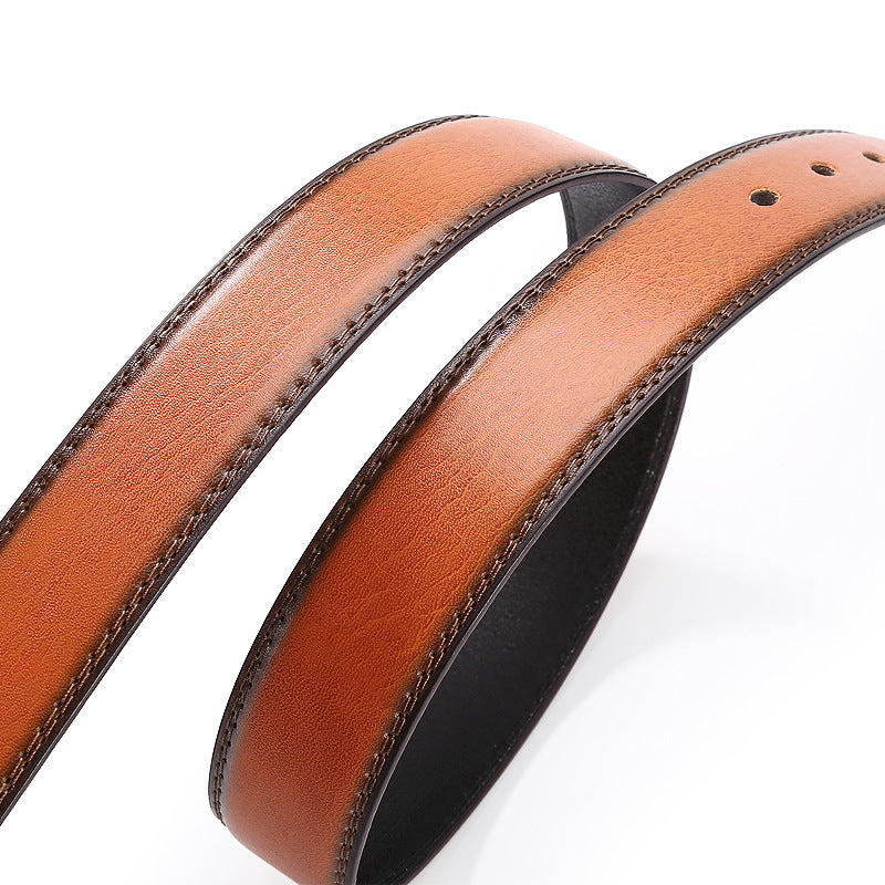 Classic Leather Business Belt for Men - Adjustable Fit Additional Image 6