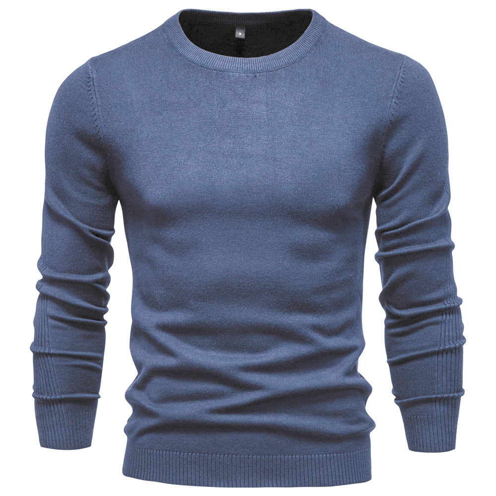 Men's Thick Knit Slim Fit Sweater Additional Image 6
