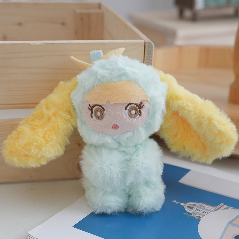 Cute Garden Rabbit Plush Keychain for Bags & Keys Additional Image 6