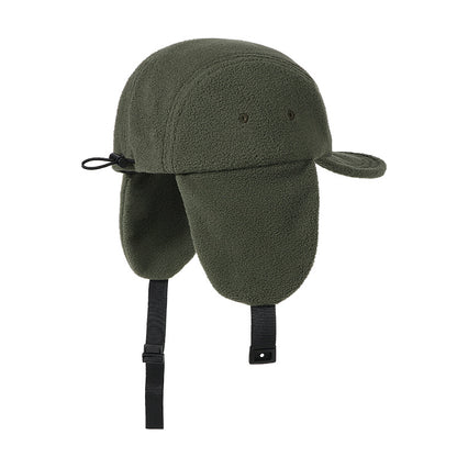 Warm Fleece Baseball Cap with Ear Protection Additional Image 7