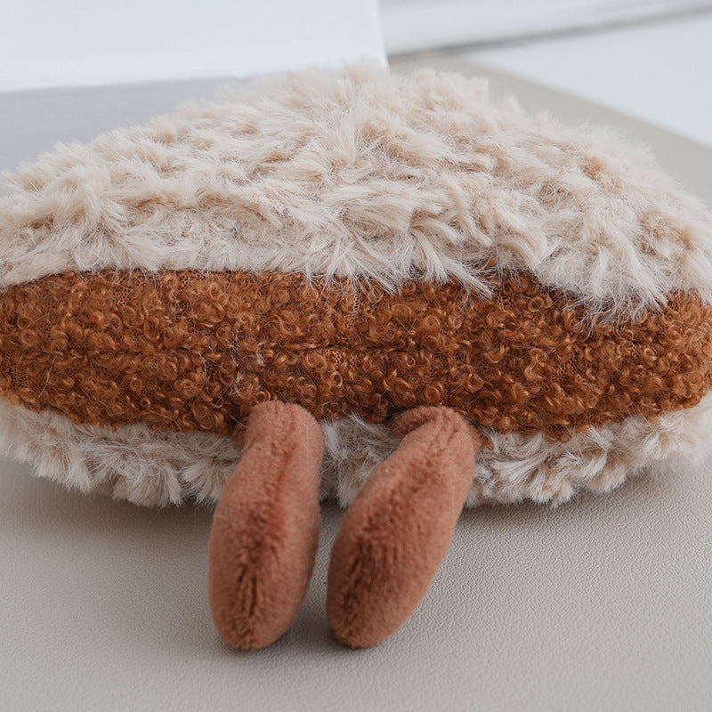 Cute Sandwich Plush Keychain | Taco Bag Charm Additional Image 7