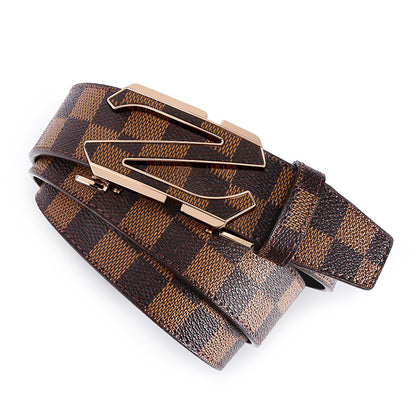 Men's Automatic Leather Belt: Business & Casual Additional Image 7