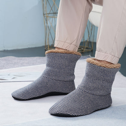 Men's Fleece-Lined Non-Slip Socks: Ultimate Indoor Warmth Additional Image 7
