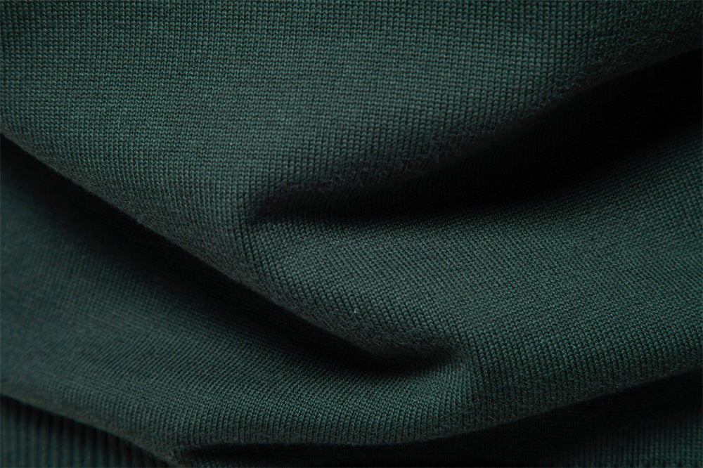 Men's Slim Fit Cotton Half-Zip Sweater Additional Image 7