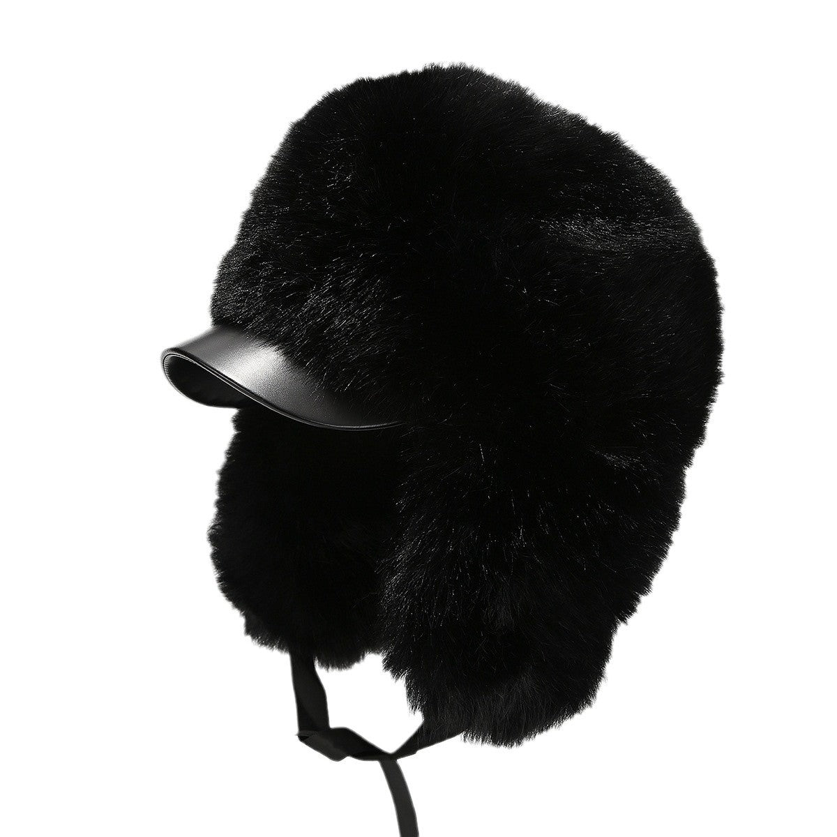 Luxury Leather Ushanka Hat - Women's Ski & Winter Style Additional Image 7