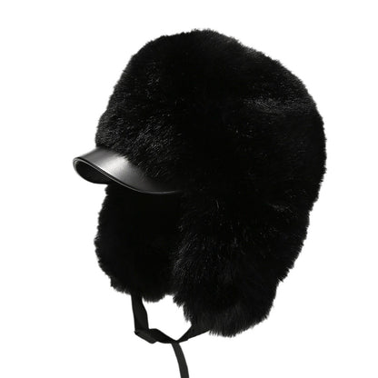 Luxury Leather Ushanka Hat - Women's Ski & Winter Style Additional Image 7