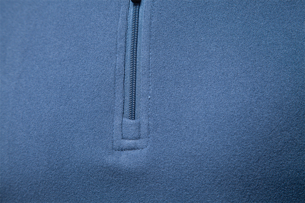Men's Thermal Half-Zip Sweatshirt: Warm & Stylish Additional Image 7