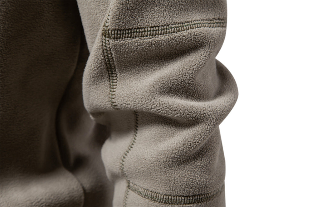 Men's Fleece Half-Zip Pullover: Warm & Stylish Additional Image 7