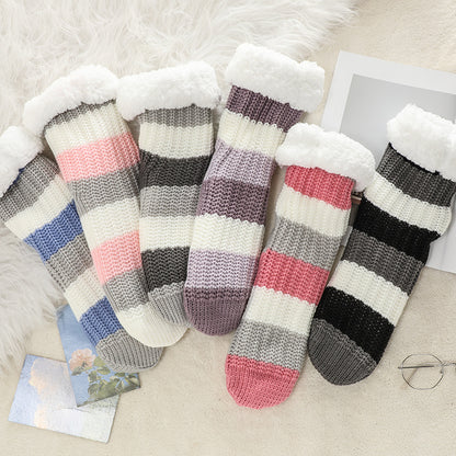 Cozy Plush Non-Slip Slippers - Women's Winter Warm Socks Additional Image 7