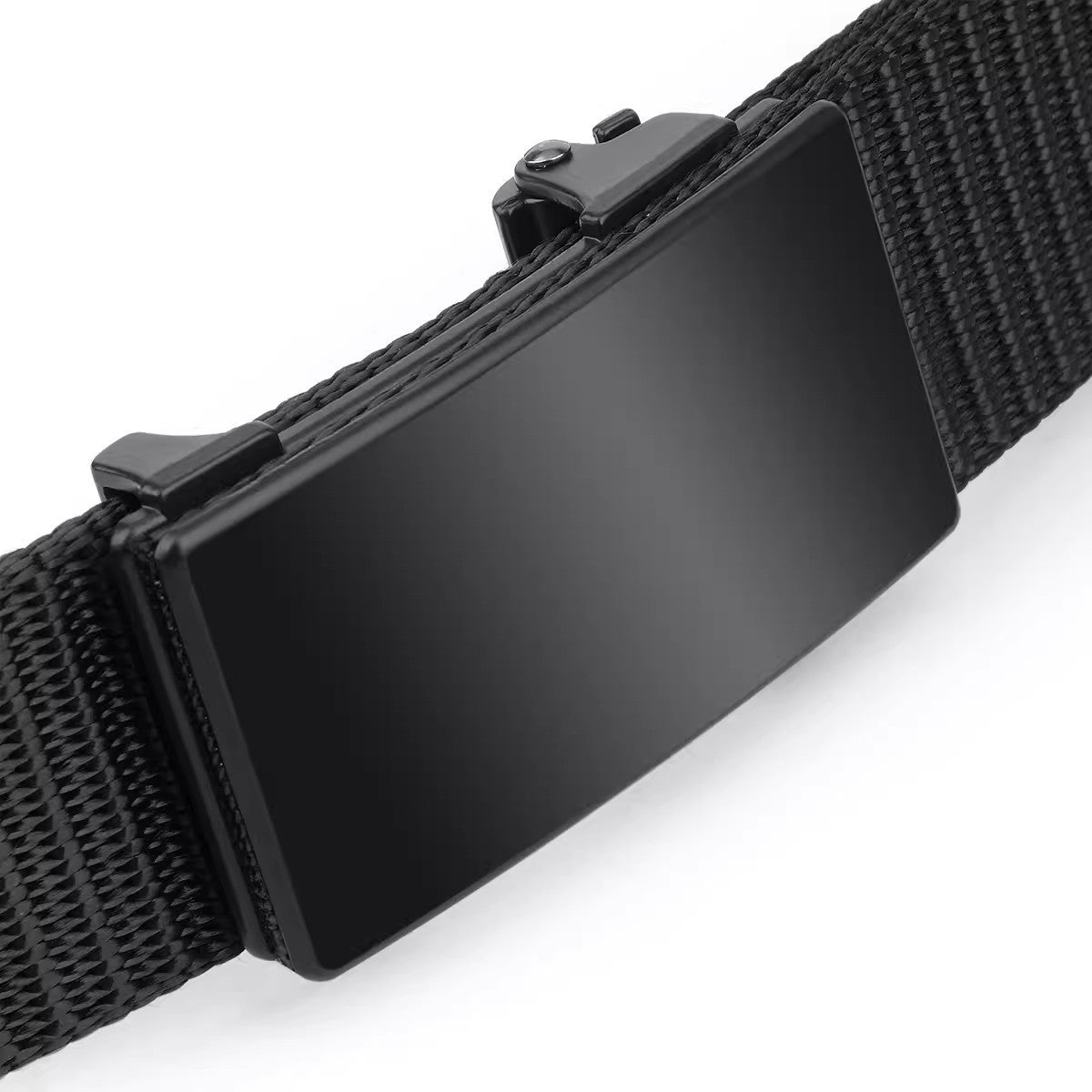 Men's Auto-Buckle Canvas Belt: Tactical & Casual Additional Image 7