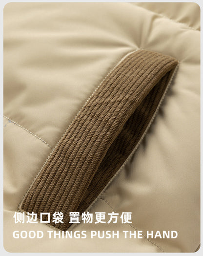 Men's Fleece-Lined Winter Jacket - Warm & Stylish Additional Image 7