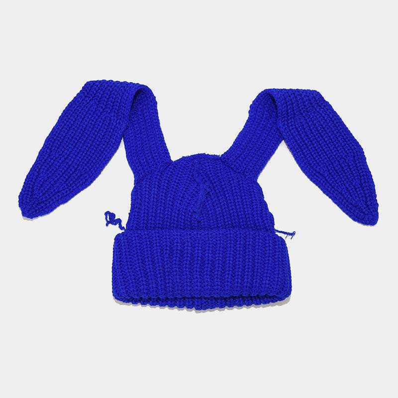 Cute Rabbit Ear Knit Hat for Cozy Winter Warmth Additional Image 7