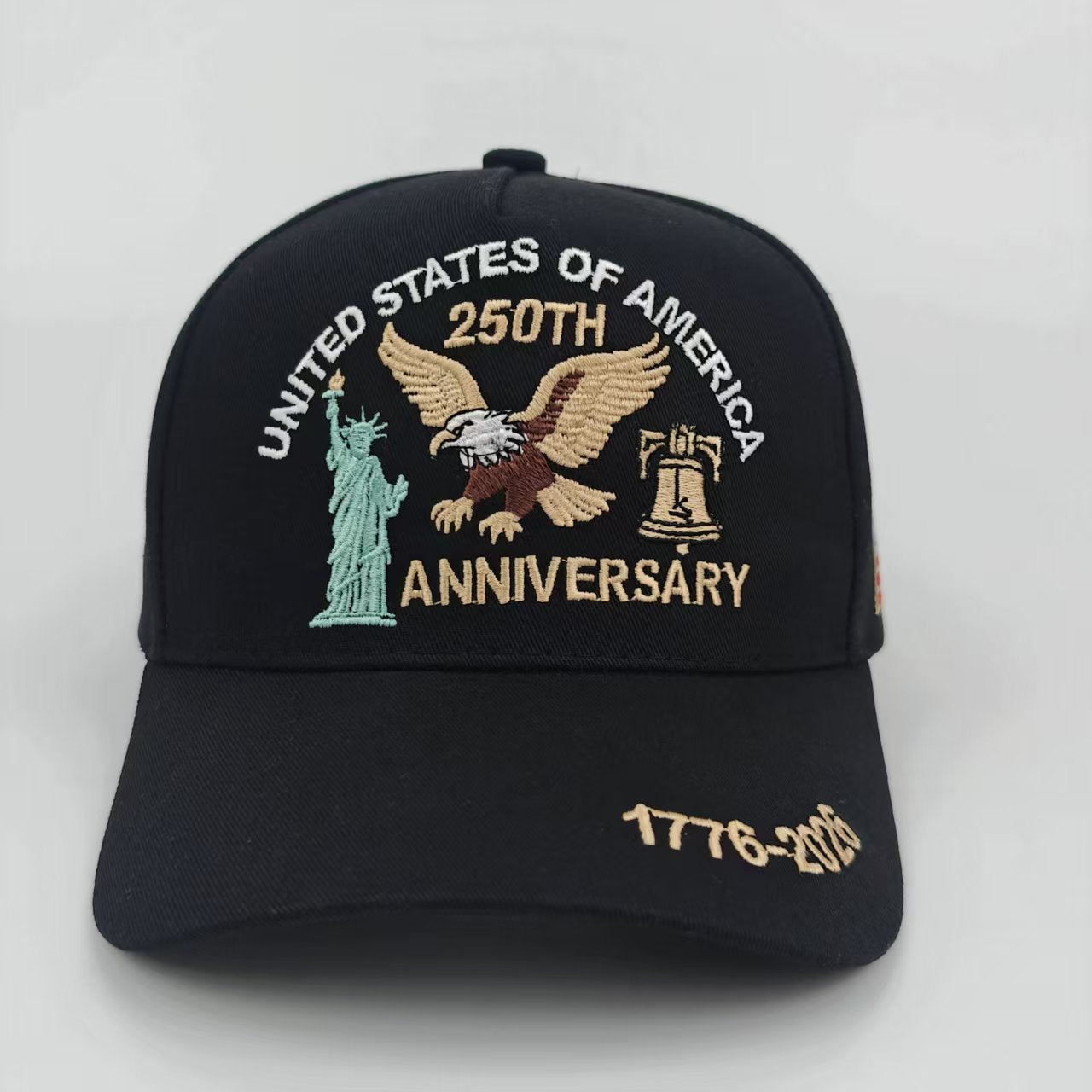 250th Anniversary American Independence Embroidered Cap Additional Image 7