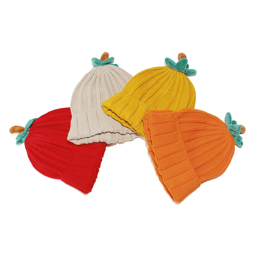 Cozy Knit Pumpkin Beanie - Autumn Style Additional Image 7