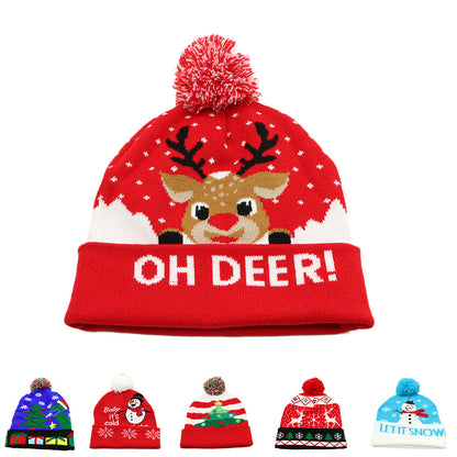 Cozy Christmas Jacquard Knit Beanie | Warm Winter Hat Additional Image 7