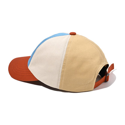 Embroidered Letter Colorblock Baseball Cap Additional Image 7