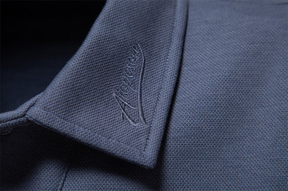Men's Washed Lapel Polo: Soft Comfort & Casual Style Additional Image 7