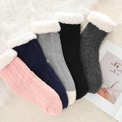 Cozy Velvet Slipper Socks for Women - Warm & Non-Slip Additional Image 7