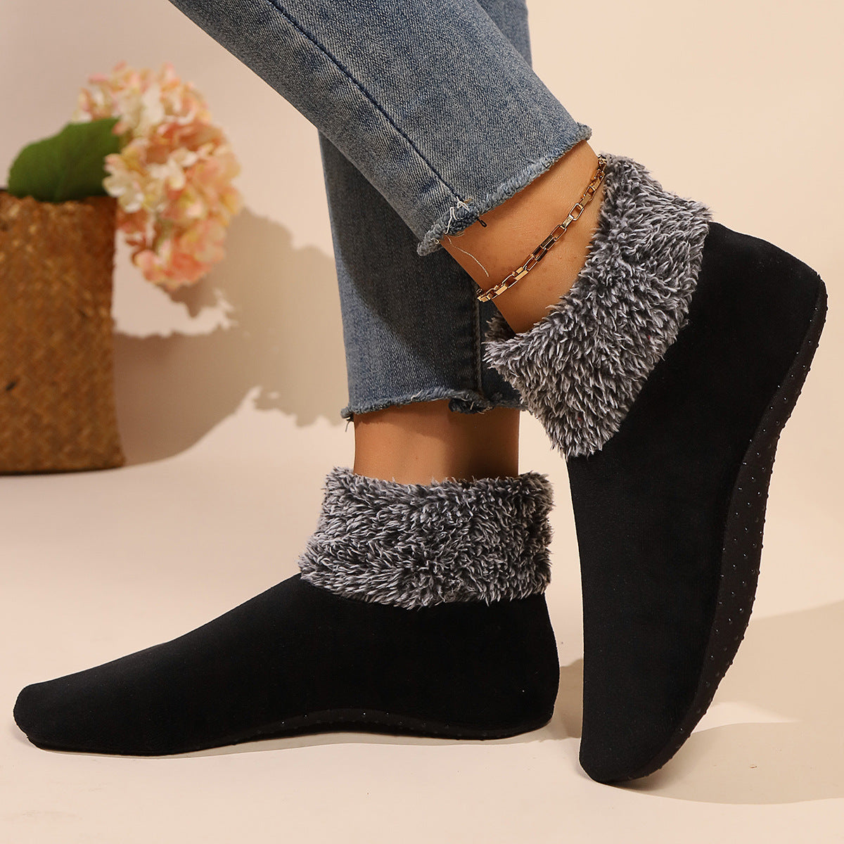 Cozy Waterproof Slipper Socks for Women Additional Image 7