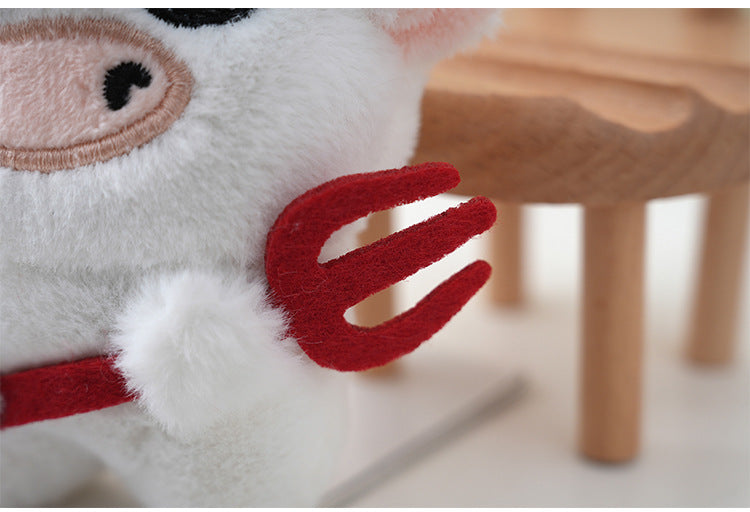 Cute Calf Plush Keychain | Adorable Bag Charm Additional Image 7