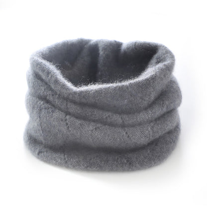100% Pure Cashmere Knit Neck Warmer Snood Additional Image 7