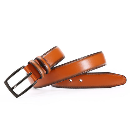 Classic Pin Buckle Belt: Korean Style for Men Additional Image 7