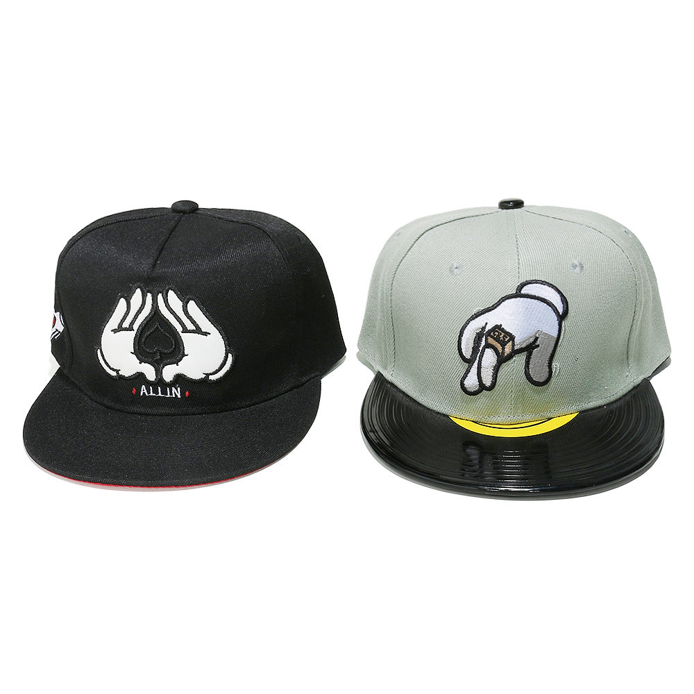 Retro Vinyl Record Hip-Hop Baseball Cap Additional Image 7