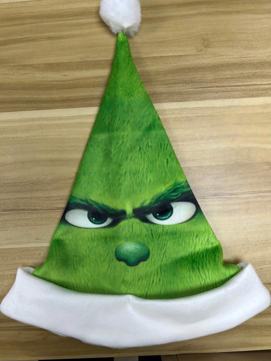Grinch-Style Christmas Hat - Festive Fun & Holiday Parties Additional Image 7