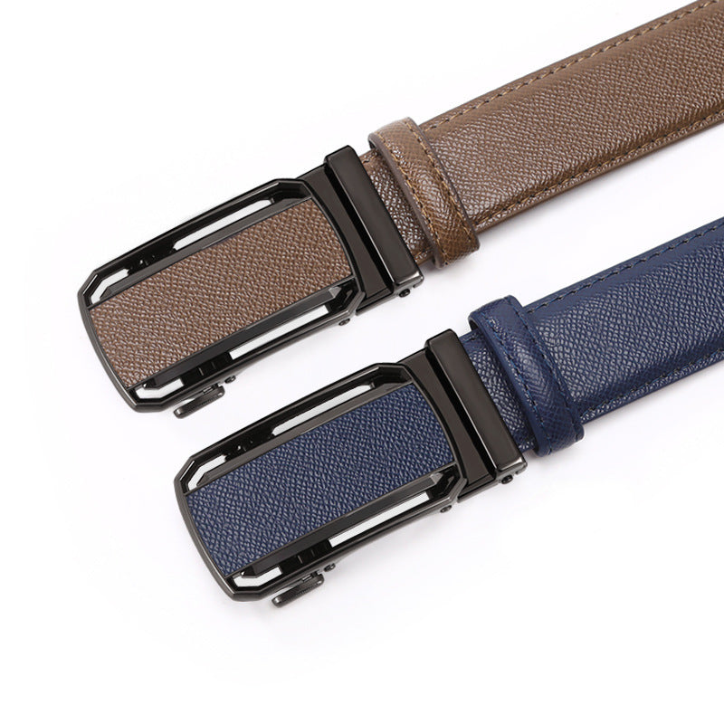 Men's Automatic Buckle Belt: Effortless Business Casual Additional Image 7