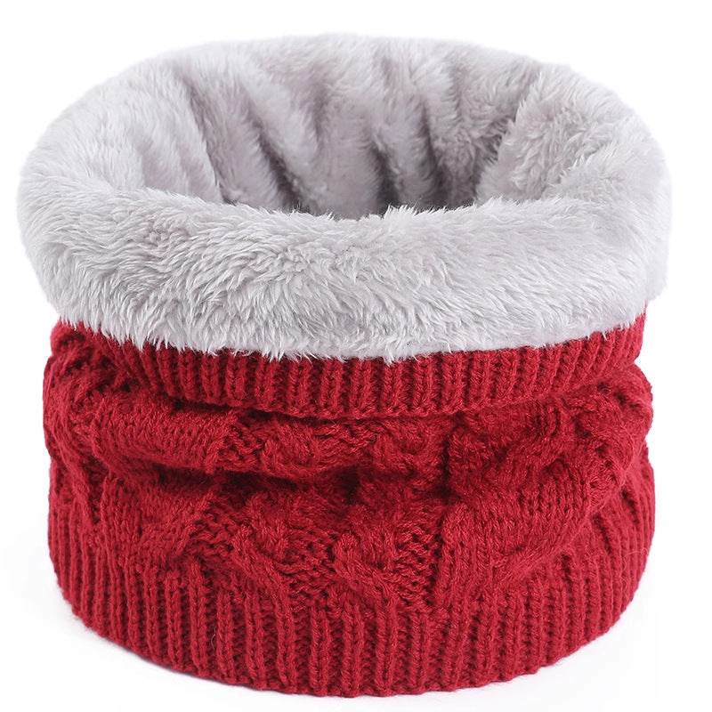 Cozy Fleece-Lined Cable Knit Neck Gaiter Additional Image 7