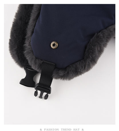 Men's Waterproof Fleece Lei Feng Winter Hat Additional Image 7