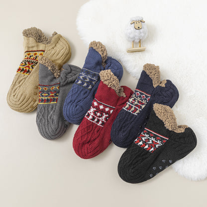 Cozy Fleece-Lined Winter Floor Socks for Women Additional Image 7