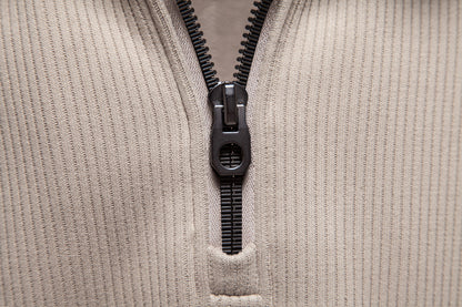 Men's Fleece-Lined Half-Zip Sweatshirt Additional Image 7