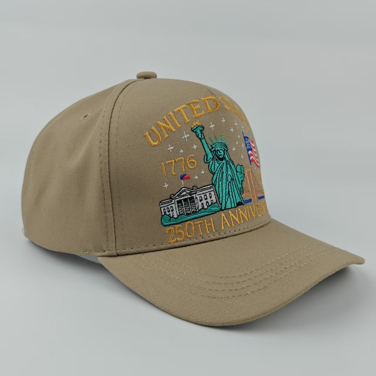 US 250th Anniversary Embroidered Baseball Cap Additional Image 7