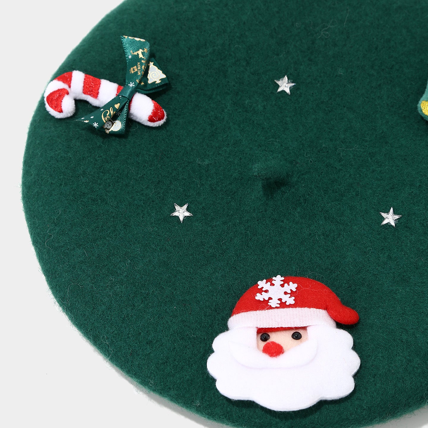 Chic Wool Bow Beret - Korean Style Winter Hat Additional Image 7