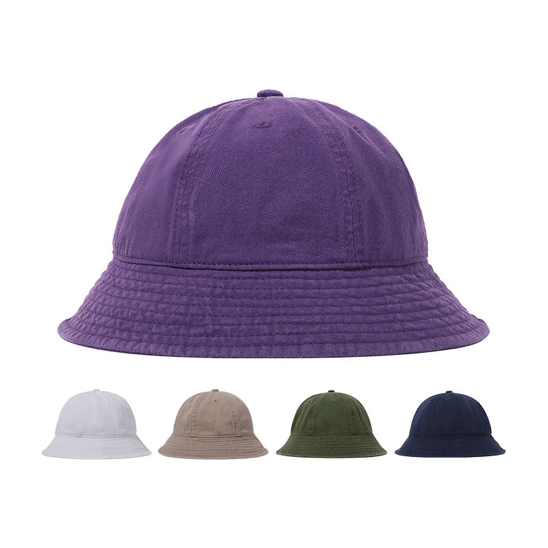 Washed Fisherman Hat: Casual Japanese Style Sun Hat Additional Image 7