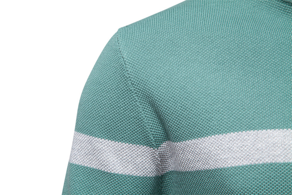 Men's Colorblock Half-Zip Sweater - Autumn Essential Additional Image 7