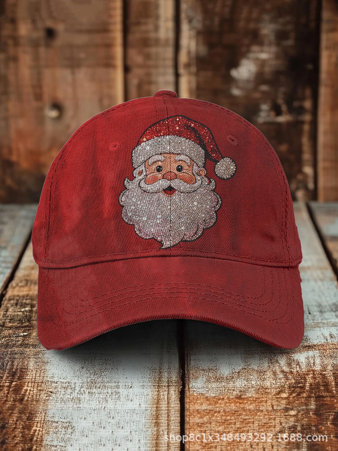 Men's Festive Digital Print Baseball Cap Additional Image 7
