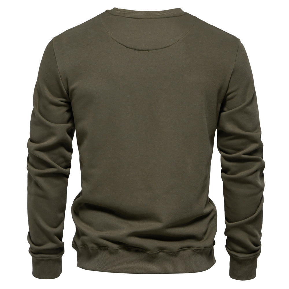 Men's Loose Knit Sweater: Casual Autumn Comfort Additional Image 7