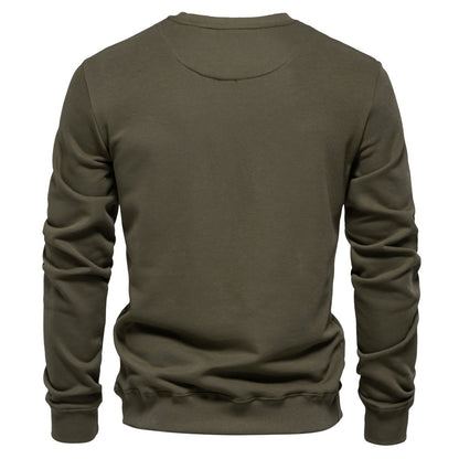 Men's Loose Knit Sweater: Casual Autumn Comfort Additional Image 7